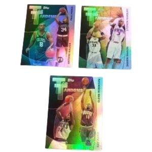 Lot of 3 NBA Cards Topps Tandems